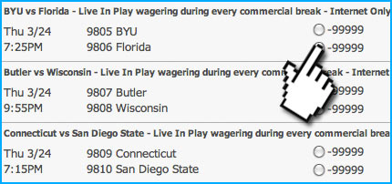 Where to find House Live Wagering Lines