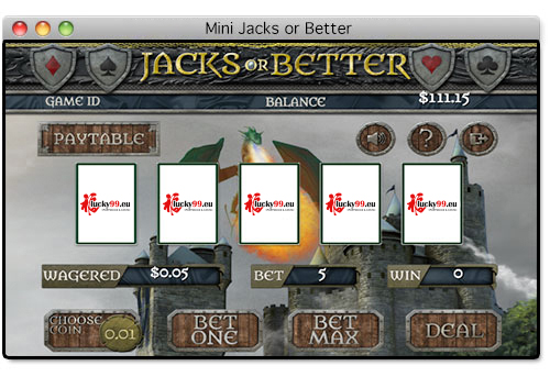Lucky99 Mini Casino Games